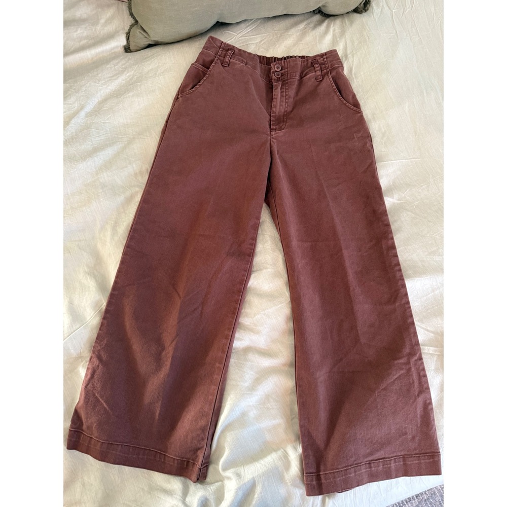 Young Fabulous & Broke Wide Leg Pants in Mauve